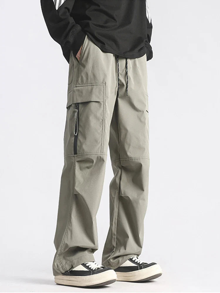 Men Cool Multi-Pocket Field Pants