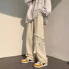 Chain Detail Oversized Bottoms