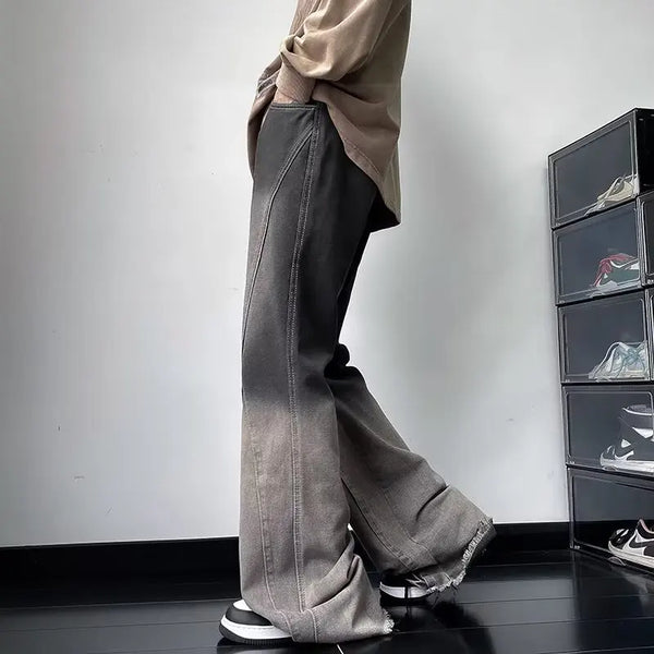 Metro Heritage Gray Bell Leg Bell Denim alternatif görünüm