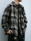 Wool Plaid Embroidered Everyday Top
