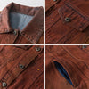 Heritage Rust Long Sleeve Denim Jacket