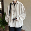 Soft Boy K-Style Relaxed Woven Top