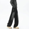 Metro Black Rinse Relaxed Denim