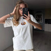 High Quality Illustrated Turn-Of-Era Breezy-Cut T-Shirt