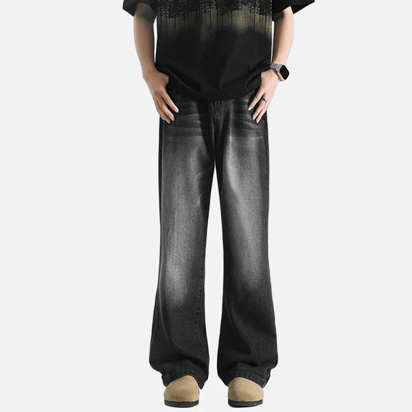 Modern Ombre Bell Denim alternatif görünüm