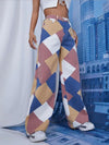 Y2K Wide Leg Pantolon, kombin görünüm — Navra Wear