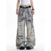 Essential Metro Dark Graphic Print Boyfriend Denim
