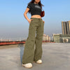 Low-Rise Drawcord Field Pants