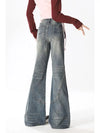 Spicy Girl High Waisted Bell Denim