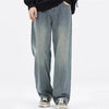 Heritage Blue Striped Autumn Bell Leg Denim