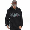 Effortless Metro Star Graphic Faded Sweatshirt