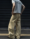 Heritage High-Rise Khaki Utility Denim