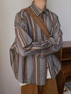 Bold Stripe Oversize Trendy Top