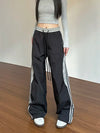 Vintage Çizgili Jogger, arka görünüm — Navra Wear