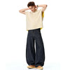 Easy Fit Relaxed Bell Leg Denim