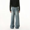 Metro Rinse Irregular Hole Relaxed Denim