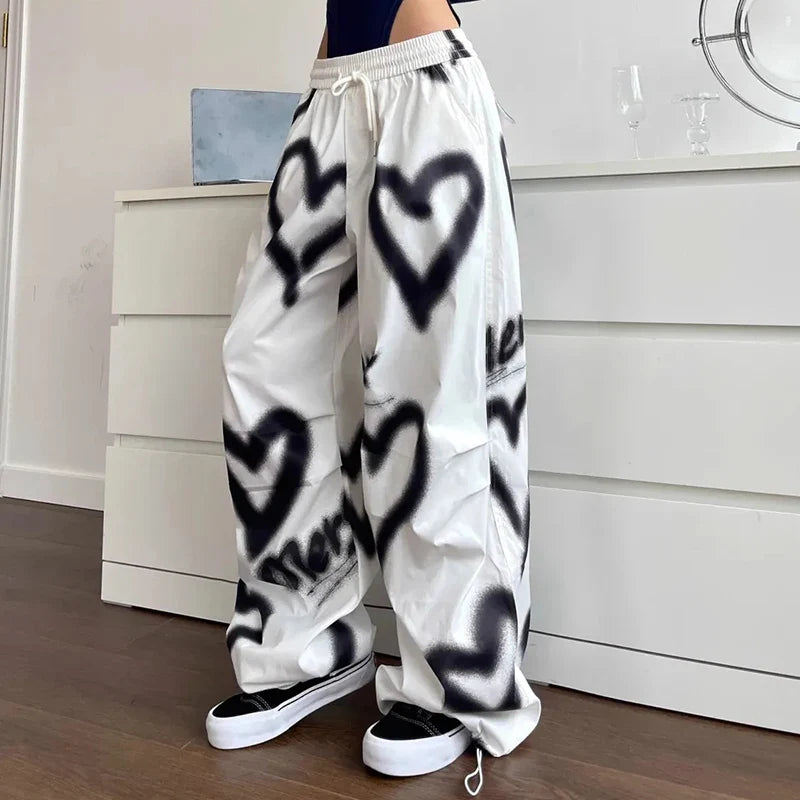 Heart Graffiti Lounge Trousers