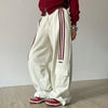 Vintage Wide Leg Western Baskılı Jogger, önden görünüm — Navra Wear