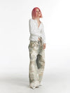Classic Metro Rebel Graphic Print Relaxed Denim