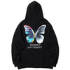 Flattering Vibrant Butterfly Urban Beat Sweatshirt