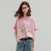 Frosted Heat-Wave Laid-Back Short Sleeve T-Shirt