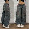 Rinse Relaxed High-Rise Wide Denim