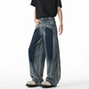 Vibrant Color Contrast Batik Classic Denim