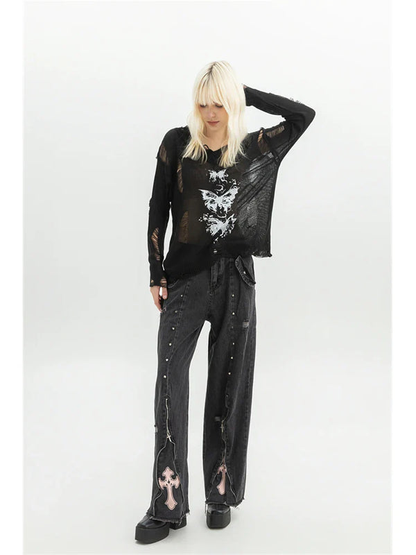 Dark X-Stitch Denim alternatif görünüm