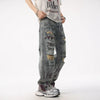 Sporty Edge Graphic Relaxed Classic Classic Denim