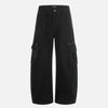 Classic Solid Wide Leg Street Pants