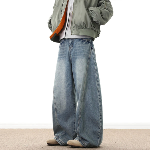 Relaxed Handsome Bell Leg Denim alternatif görünüm
