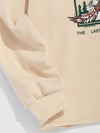 Northern Wild Fleece Graphic Top