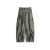 Wide Leg Hip-Hop Baskılı Pantolon, yakın çekim — Navra Wear