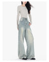Vintage Baggy Jean Pantolon, stil görünüm — Navra Wear
