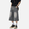 Airy Lightweight High Street Wide Denim Shorts
