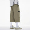 Men's Quick Dry Relaxed Wide Leg Denim Shorts