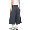 Metro Timeless Heritage Sleek Knee-Length Denim Shorts