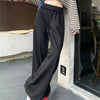 Y2K Wide Leg Jogger, arka görünüm — Navra Wear