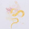 Digital-Age Python Bloom Illustrated Patterned Cotton T-Shirt