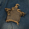 Stargazer Patch Denim Shorts