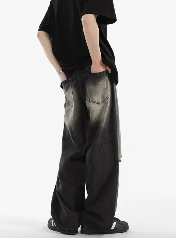Versatile Metro High-Rise Torn Black Denim alternatif görünüm