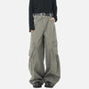 2000s Classic Pintuck Wide Leg Street Pants