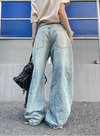 Insulated Metro Trashy Oversized Light Blue Denim