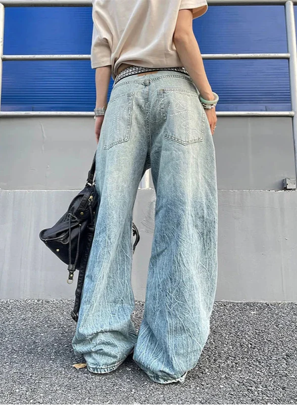 Insulated Metro Trashy Oversized Light Blue Denim alternatif görünüm