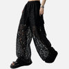 Cutwork Lace Retro Wide-Leg