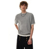 Concrete-Jungle Contrast Color Short Sleeve Weekend T-Shirt