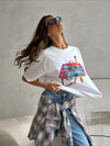 Faded Era Hip Hop Imprinted Cotton T-Shirt