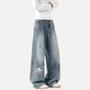 Western Style Stellar Patch Relaxed Denim