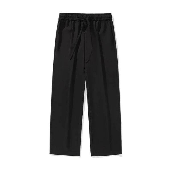 Ice Silk Retro Casual Trousers alternatif görünüm