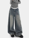 Metro Classic Rinse Faded Bell Leg Denim